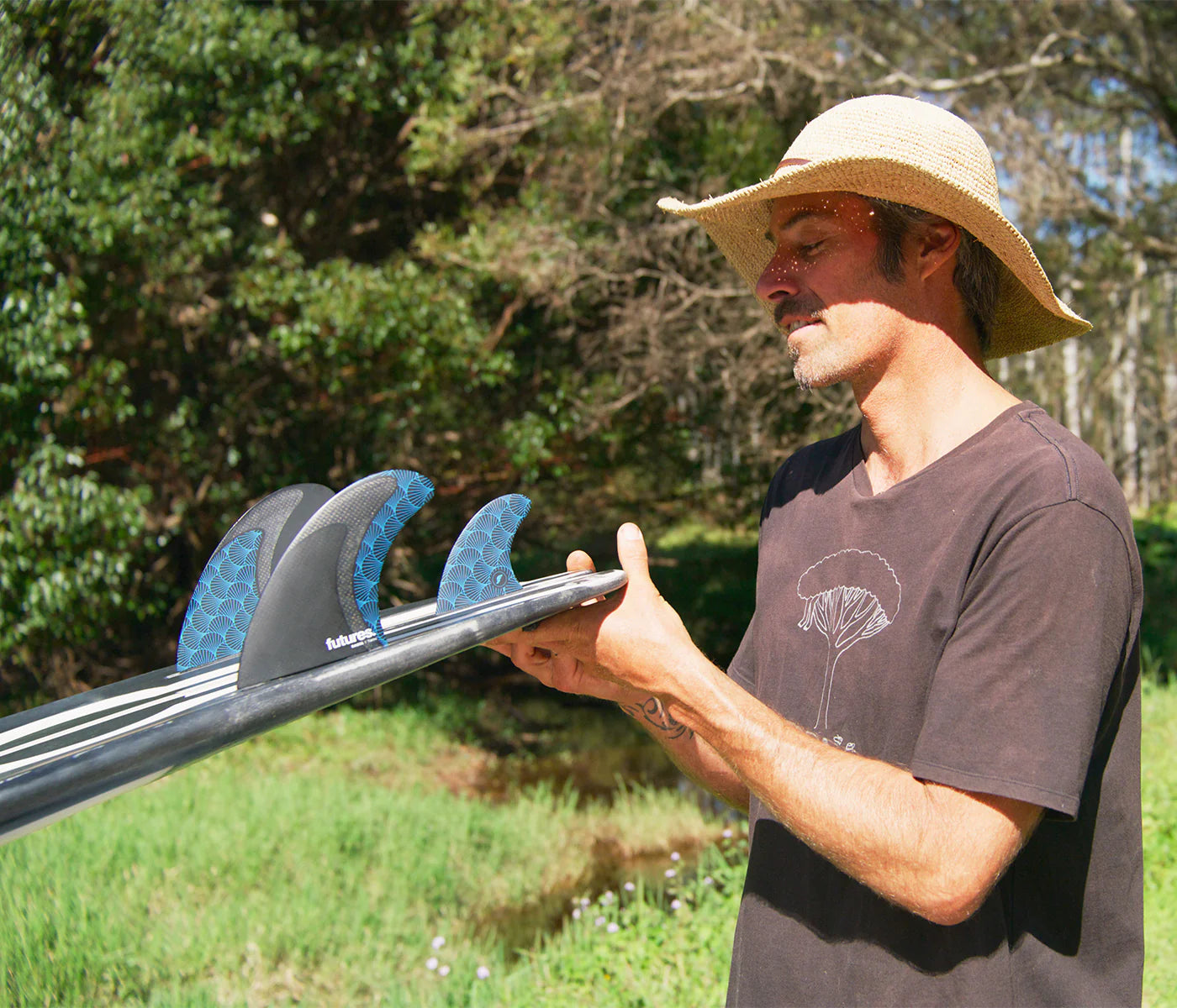 FUTURES FINS - Rasta Twin +1 Fin