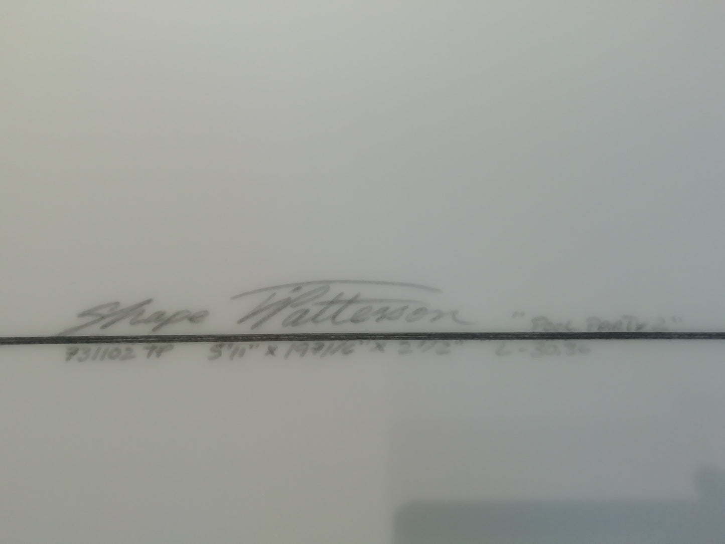 Timmy Patterson - Pool Party II 5'11"