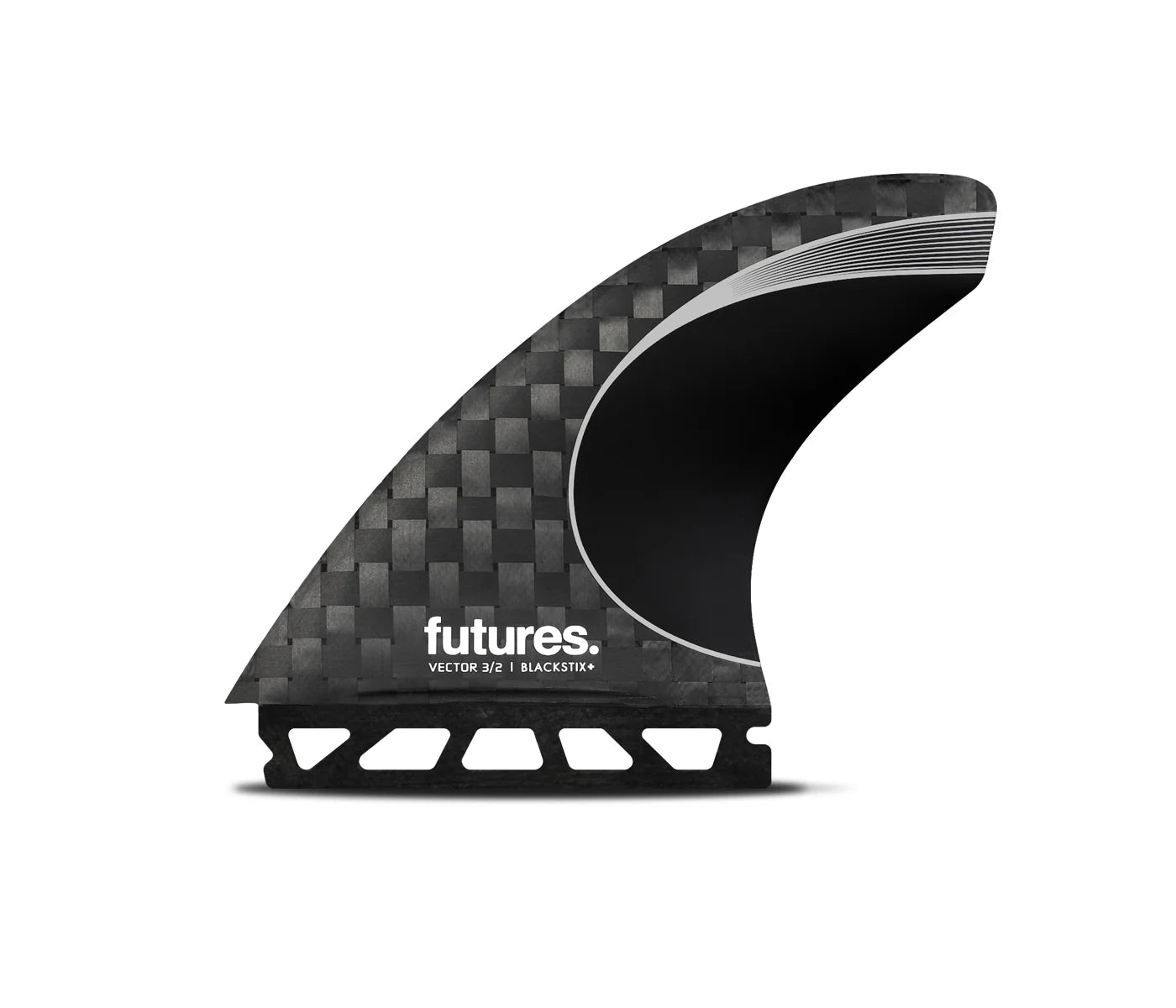 FUTURES FINS - Vector 3/2 Blackstix+ Thruster (L)