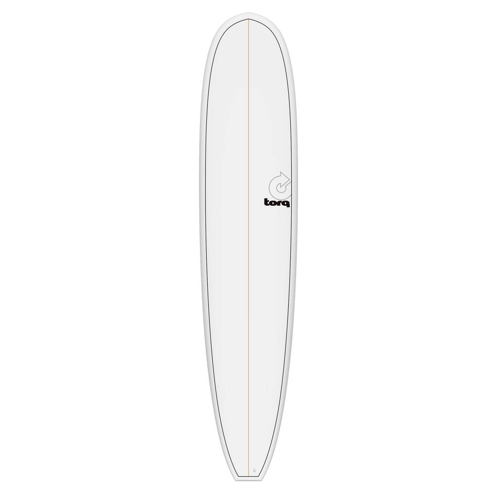 Torq TET Longboard 9'1" / 9'6" White Pinline