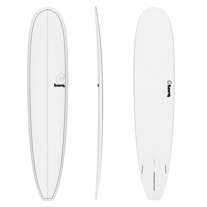 Torq TET Longboard 9'1" / 9'6" White Pinline