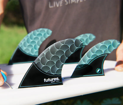 FUTURES FINS - Rasta Quad