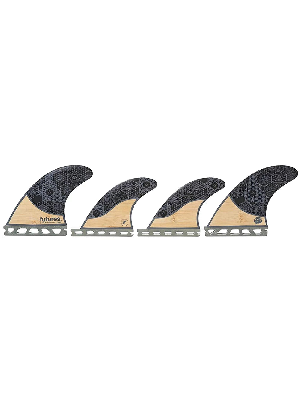 futures フューチャーフィン QUAD RASTA BAMBOO FUTURES FINS - Rasta Quad – thesurfgearshop